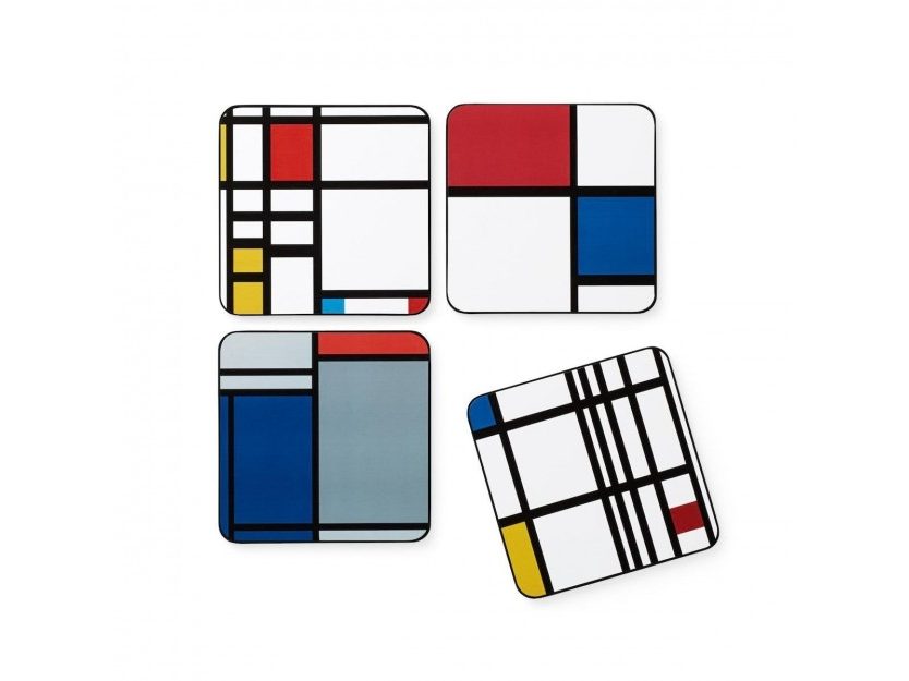 Mondrian Coasters (set of 4) - MoMA