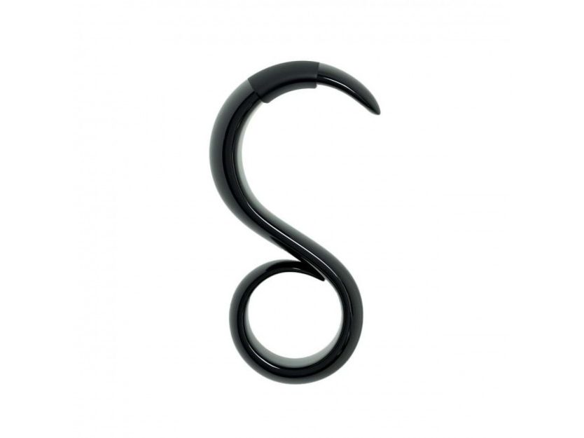 StaySafe No-Touch Key Ring (Black) - Alessi