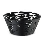 Barket Round Basket (Black) - Alessi