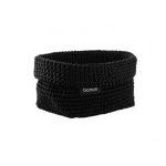 TELA Crochet Storage Basket M (Black) - Blomus