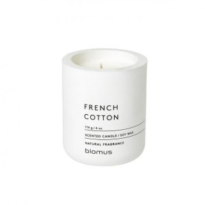 Scented Candle FRAGA S French Cotton - Blomus