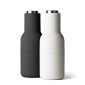 Bottle Grinder Salt & Pepper Mill Set (Ash / Carbon / Steel Lid) - Menu