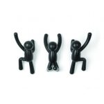 Buddy Hook Set of 3 (Black) - Umbra