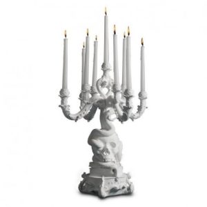 The Life Logic Giant Burlesque Chandelier (White) - Seletti