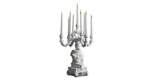 The Life Logic Giant Burlesque Chandelier (White) - Seletti