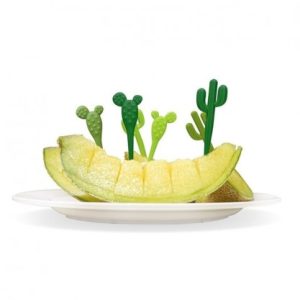 Cactus Party Picks Set of 6 (Green) - Qualy