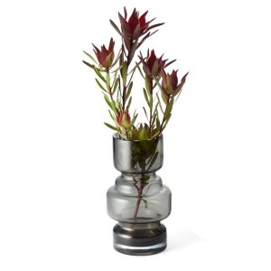 City Vase Small (Smoke Glass) - Philippi