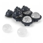 Cocktail Ice Tray Petal (Black) - W&P