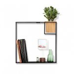 Cubist Large Wall Shelf (Black) - Umbra