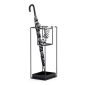 Duo Umbrella Stand (Black / Metal) - Mogg