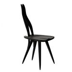 Fenis Dining Chair (Black) - Zanotta
