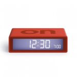Flip LCD Alarm Clock Red - LEXON