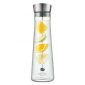 Glass Carafe with Metal Lid and Fruit Skewer 1L - Silberthal