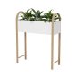 Bellwood Storage Planter (White / Natural) - Umbra