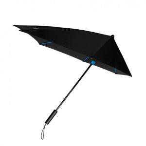STORMaxi® Storm Umbrella Special Edition Black + Blue Frame - Impliva