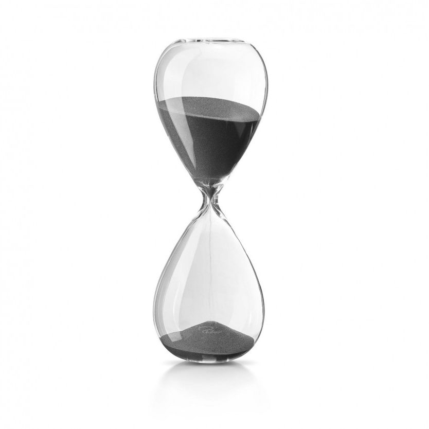 LALA Hourglass 60' Minutes (Black Sand) - Philippi