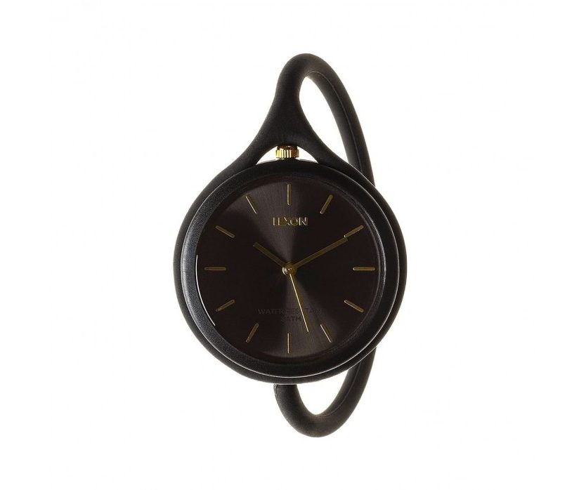 Take Time 3 in 1 Wrist Watch (Black) - LEXON