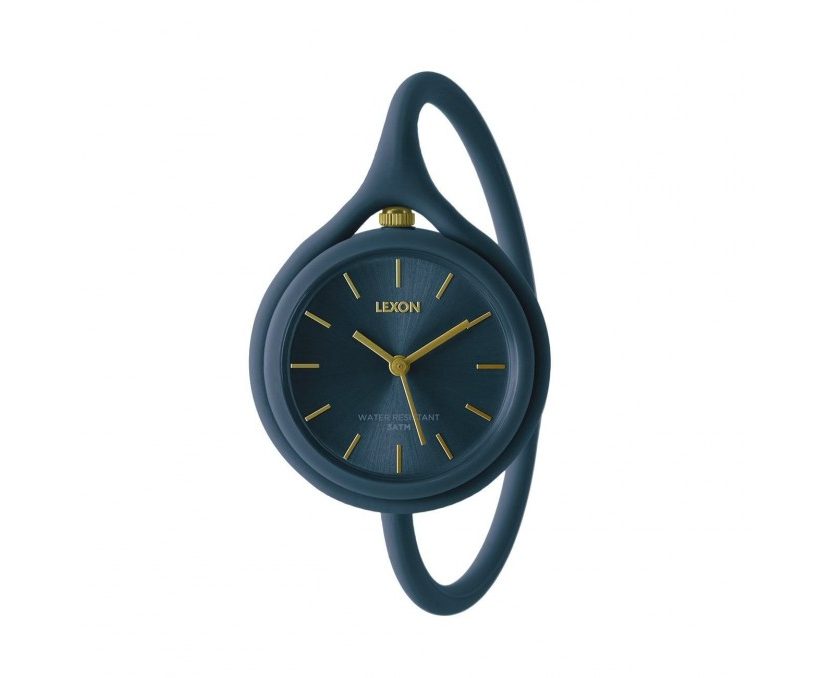 Take Time 3 in 1 Wrist Watch (Dark Blue) - LEXON