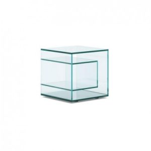 Liber E Glass Side Table - Tonelli Design