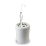 Lotus Root Umbrella Holder (White) - Qualy