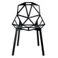 Chair One Stackable Chair (Black / Black) - Magis