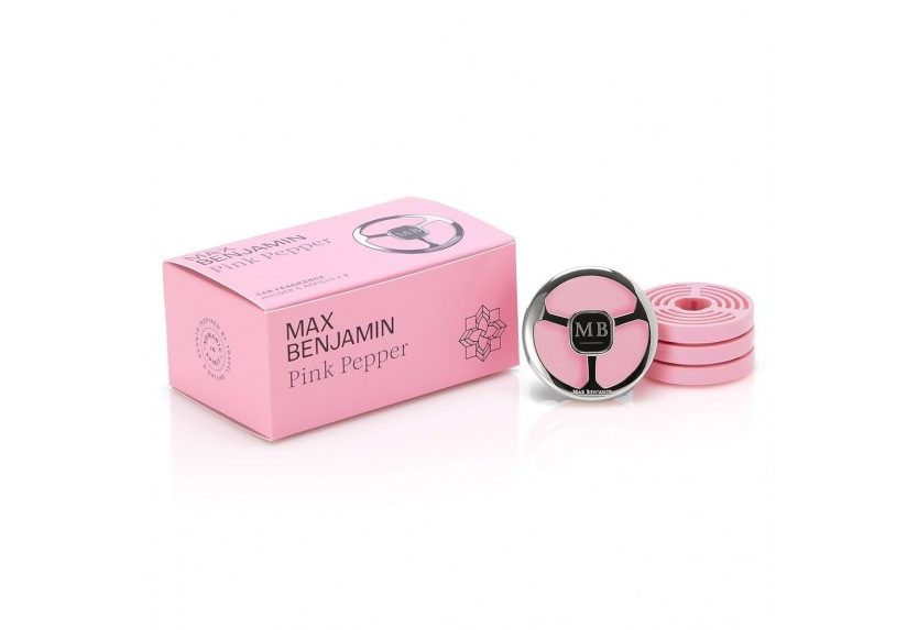 Pink Pepper Car Fragrance Kit Gift Set (5 Pieces) - Max Benjamin