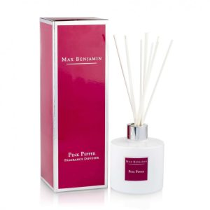 Pink Pepper Luxury Fragrance Diffuser 100ml - Max Benjamin