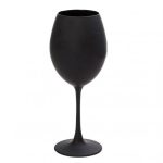 Maya Black White Wine Glasses 550ml (Set of 6) - Espiel