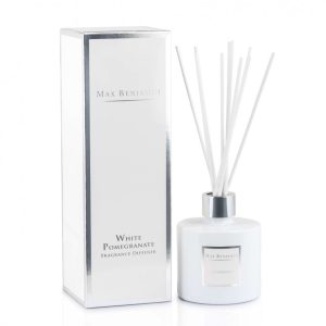 White Pomegranate Luxury Fragrance Diffuser 100ml - Max Benjamin