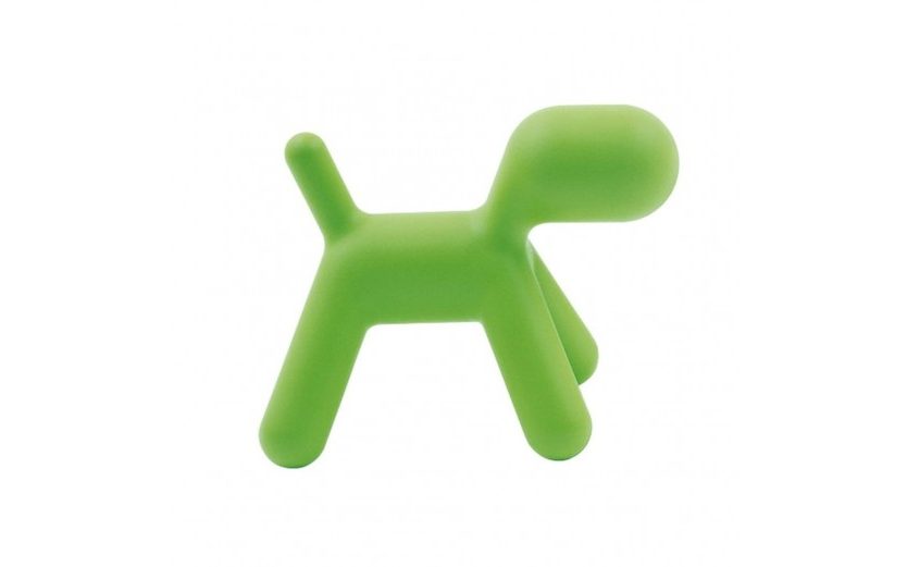 Me Too Puppy Children's Stool L (Green) - Magis