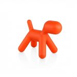 Me Too Puppy Children's Stool S (Orange) - Magis