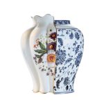 Melania Vase Bone China Hybrid Collection - Seletti