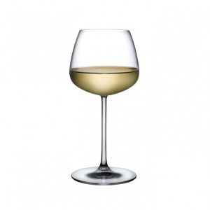 Mirage White Wine Glasses 425 ml (Set of 6) – Nude Glass