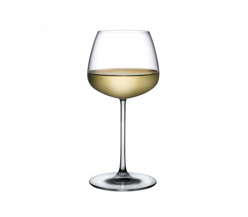 Mirage White Wine Glasses 425 ml (Set of 6) – Nude Glass