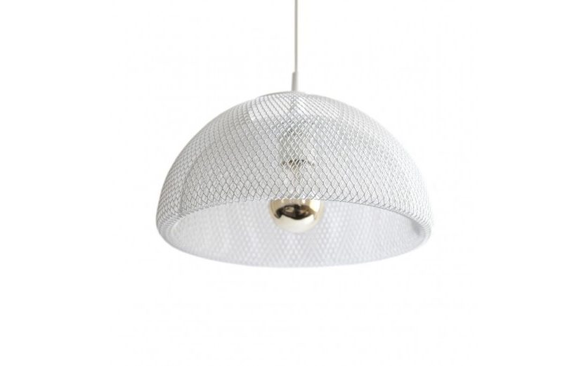 Moiré Ceiling Lamp 30cm (White) - The Fundamental Group