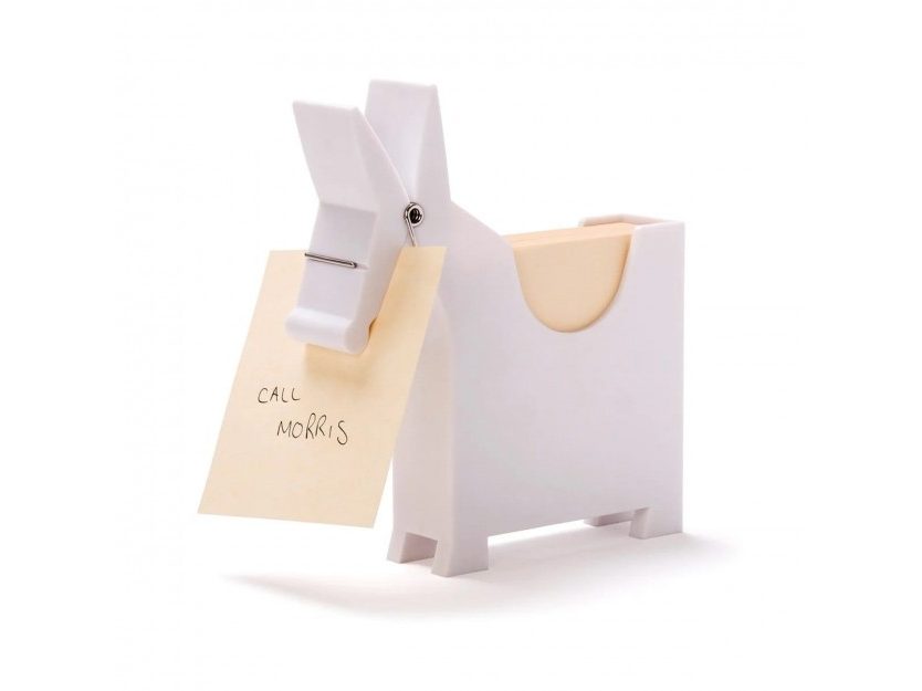 Morris Memo Holder (White) - Monkey Business