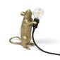 Mouse Lamp Standing - Gold Step - Seletti