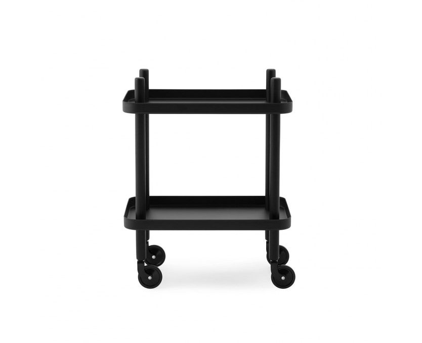Block Table Trolley (Black / Black) - Normann Copenhagen