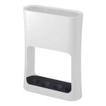 Oval Umbrella Stand (White) - Yamazaki