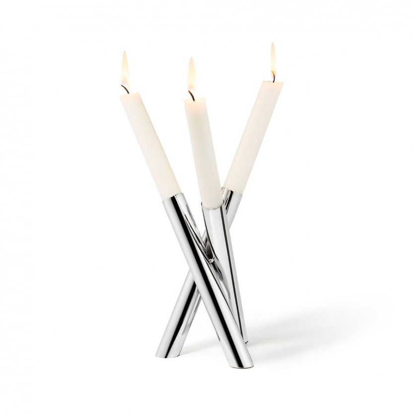 PERPLEX Candleholder (Stainless Steel) - Philippi