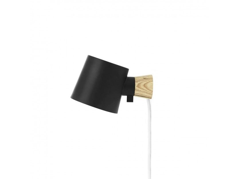 Rise Wall Lamp (Black) - Normann Copenhagen