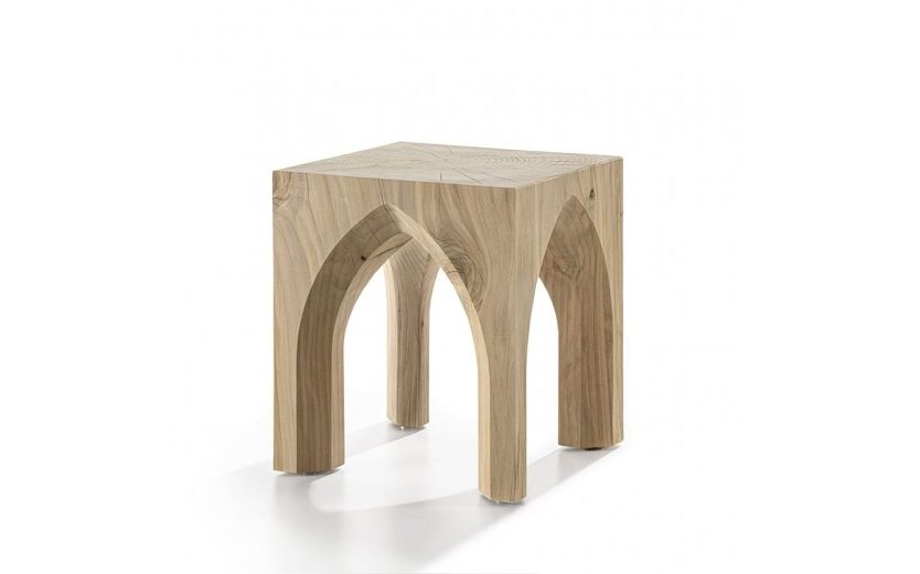 Notre Dame Stool & Side Table (Scented Cedar Wood) - Riva 1920