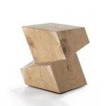 Rotterdam Stool & Side Table (Scented Cedar Wood) - Riva 1920