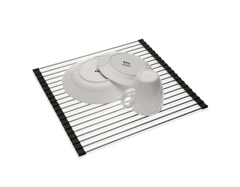 Roll Up Over the Sink Stainless Steel Dishrack 44 x 32 cm. Medium