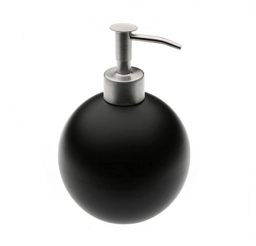 Round Soap Dispenser (Black) - Versa