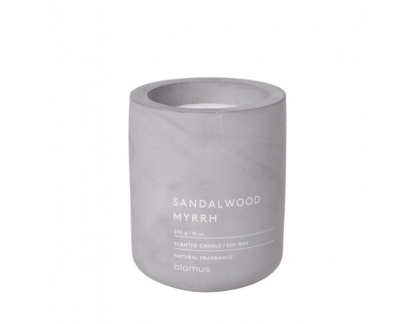 Scented Candle FRAGA L Sandalwood Myrrh - Blomus