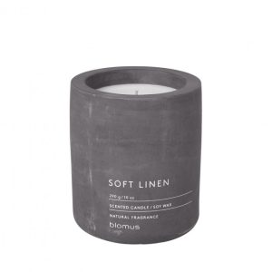 Scented Candle FRAGA L Soft Linen - Blomus