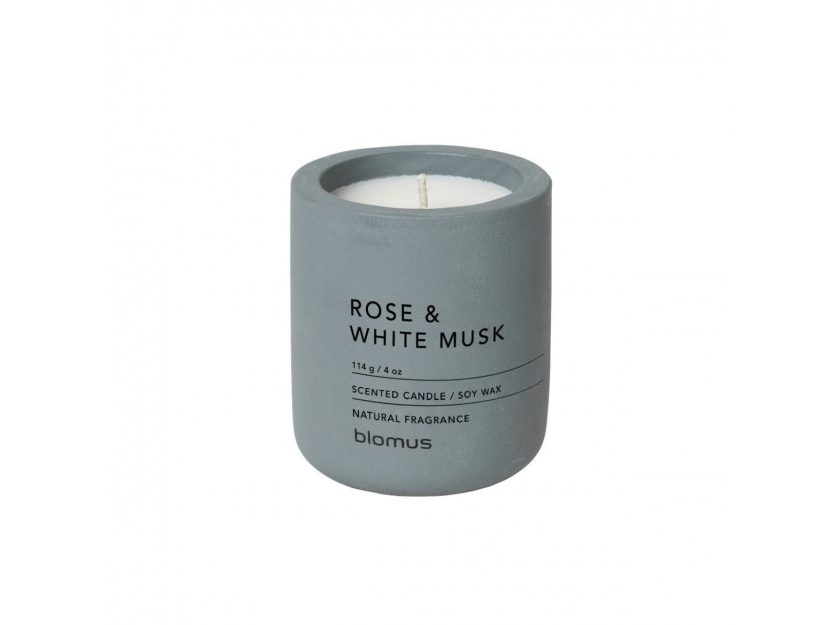 Scented Candle FRAGA S Rose & White Musk - Blomus