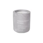 Scented Candle FRAGA S Sandalwood Myrrh - Blomus