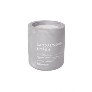 Scented Candle FRAGA S Sandalwood Myrrh - Blomus